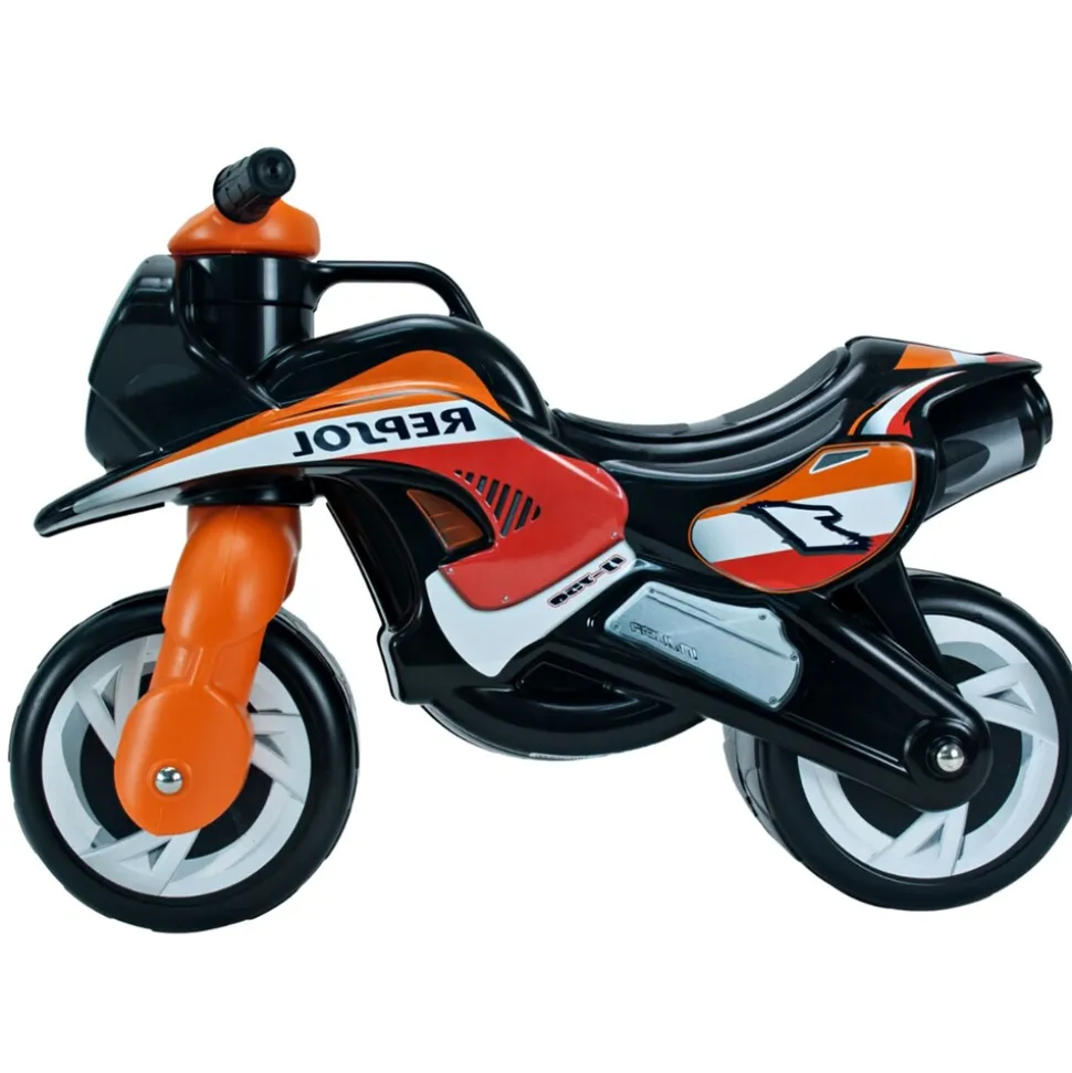 INJUSA Tundra Repsol Moto Laufrad ab 18 Monate – Kindermotorrad im Racing-Design mit breiten Rädern