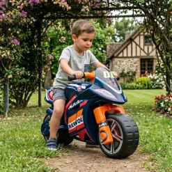 INJUSA Winner Repsol Moto Laufrad ab 4-7 Jahre – Großes Kindermotorrad Rutscherfahrzeug (Produkt aktuell ausverkauft)