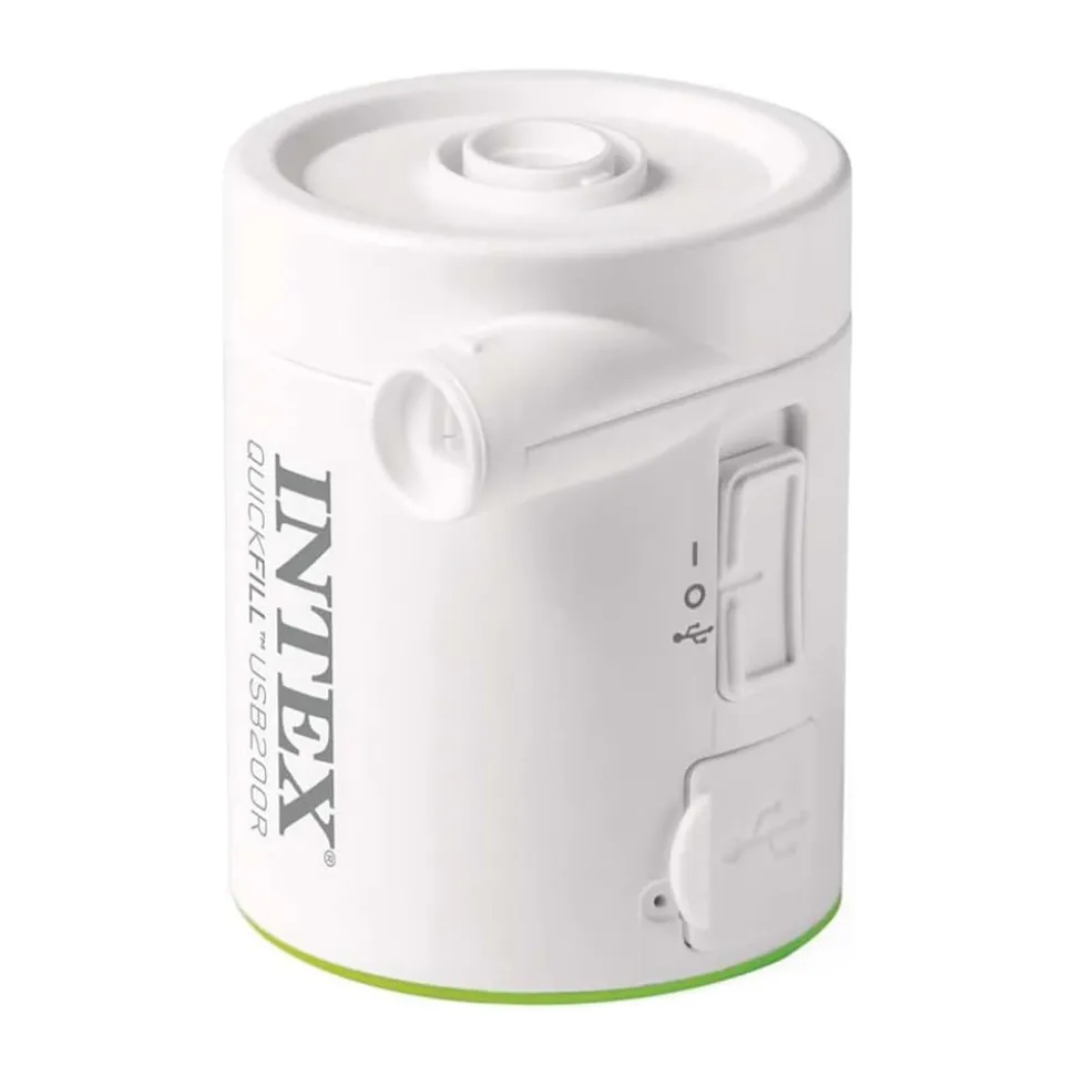 INTEX 66637 - Akku-Luftpumpe - Quickfill USB200R Pumpe Luftpumpe