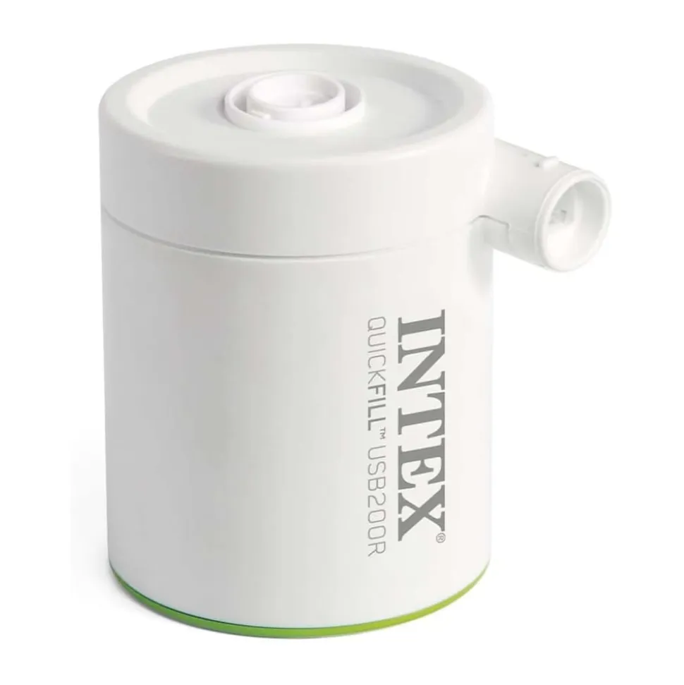 INTEX 66637 - Akku-Luftpumpe - Quickfill USB200R Pumpe Luftpumpe