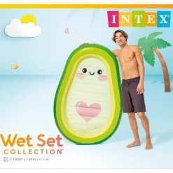 INTEX 58739EU Luftmatratze Avocado Buddy Float Pool Strand Relax Floater