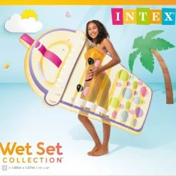 INTEX 58738EU Luftmatratze Boba Buddy Float Poolmatratze aufblasbar Floater