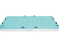 INTEX 56289EU - Luftmatratze - Water Lounge (310x183x18cm) groß, bis 400kg belastbar, 4 Personen