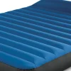 INTEX 64011 - Luftbett - Twin Dura-Beam Truaire inkl. USB-Luftpumpe (blau, 99x191x22cm) Luftmatratze Campingbett