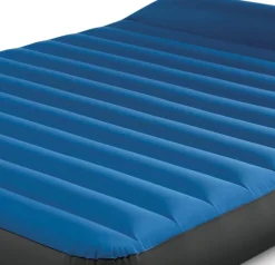 INTEX 64011 - Luftbett - Twin Dura-Beam Truaire inkl. USB-Luftpumpe (blau, 99x191x22cm) Luftmatratze Campingbett