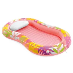 INTEX Luftmatratze Wasserliege 57803EU Tropical Oasis Lounger Pool 206x122x23cm pink