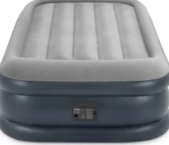 INTEX 64132ND Luftbett DuraBeam Deluxe Pillow Twin 99x191x42cm integrierte Pumpe