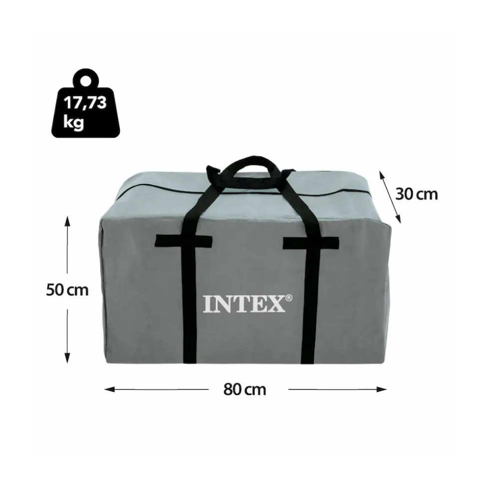 INTEX 68309NP - Boot - Excursion Pro Kayak K2 Set (inkl. Alu-Paddel + Pumpe)