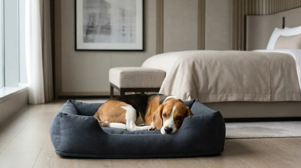 INTEX 48701NP - Hunde-Bett - für Hunde bis 9,1kg (78x58x22cm) Tierbett Pet Bed mit Handpumpe