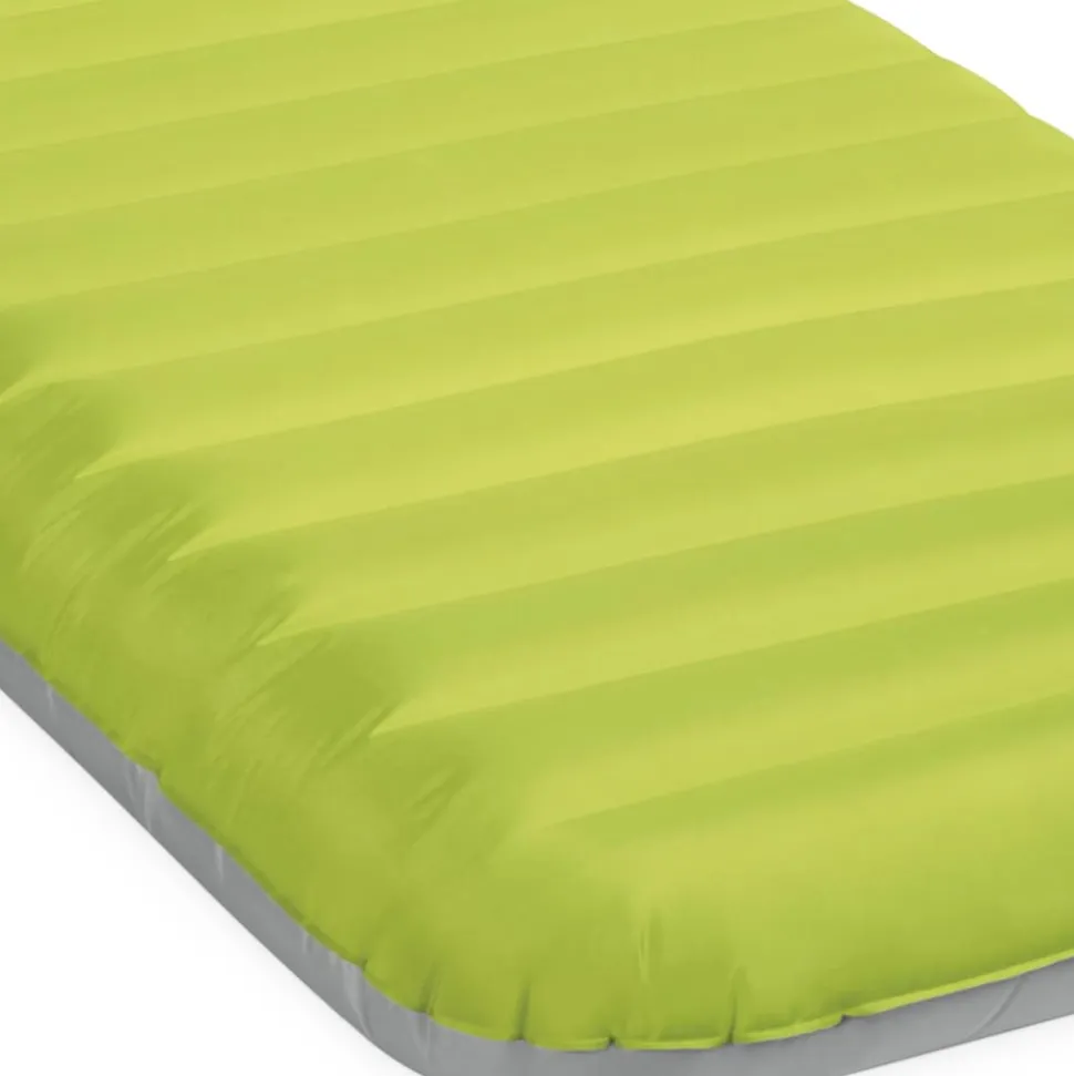 INTEX 64097NP - Luftbett - Dura-Beam Truaire inkl. USB-Luftpumpe (grün, 76x191x17cm) Luftmatratze Campingbett
