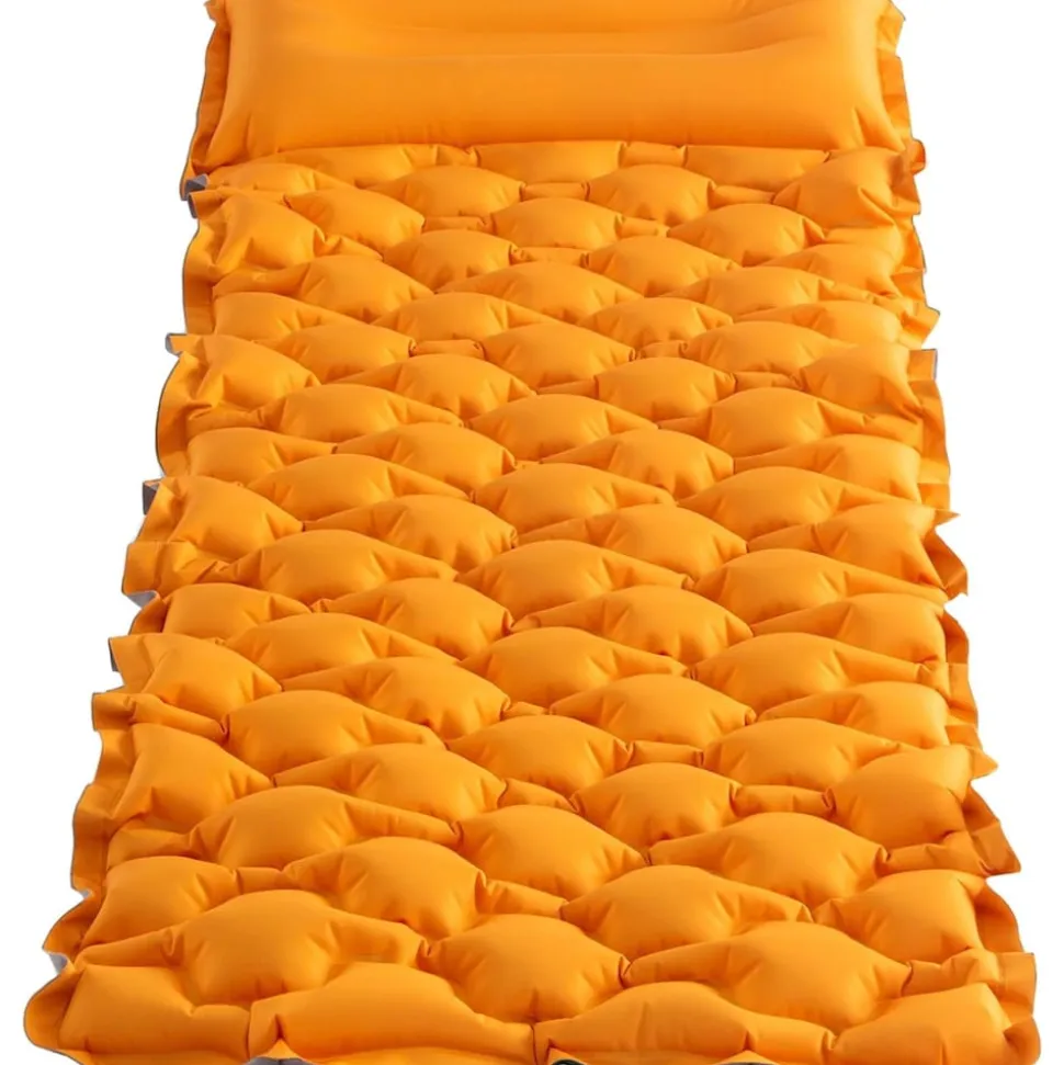 INTEX 64098NP - Luftmatratze - Truaire (orange, 71x191x11cm) Luftbett Campingmatte
