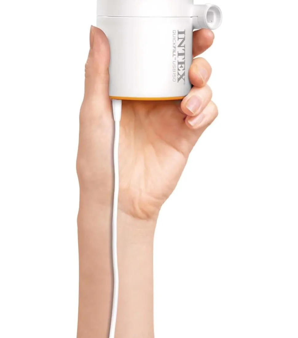 INTEX 66616 - USB-Luftpumpe - Quickfill USB150 Pumpe Luftpumpe