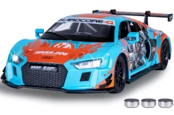 JAMARA Audi R8 LMS Diecast 1:24 blau inkl. Knopfzellen
