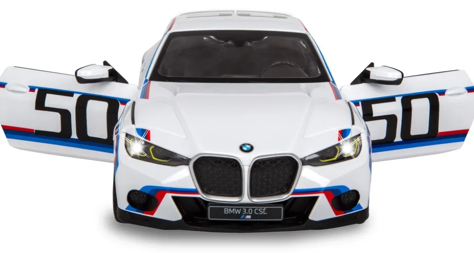 JAMARA BMW 3.0 CSL 1:14 weiß 2,4GHz Tür manuell