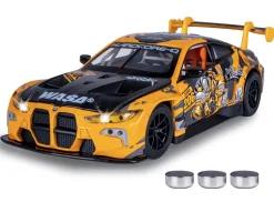 JAMARA BMW M4 GT3 Diecast 1:24 gelb inkl. Knopfzellen