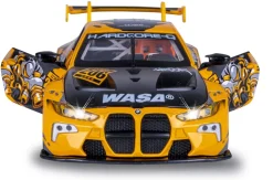 JAMARA BMW M4 GT3 Diecast 1:24 gelb inkl. Knopfzellen