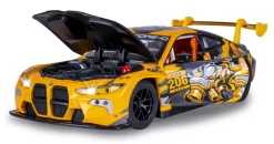 JAMARA BMW M4 GT3 Diecast 1:24 gelb inkl. Knopfzellen