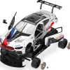JAMARA BMW M8 GTE 1:18 weiß 2,4GHz Bausatz