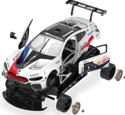 JAMARA BMW M8 GTE 1:18 weiß 2,4GHz Bausatz