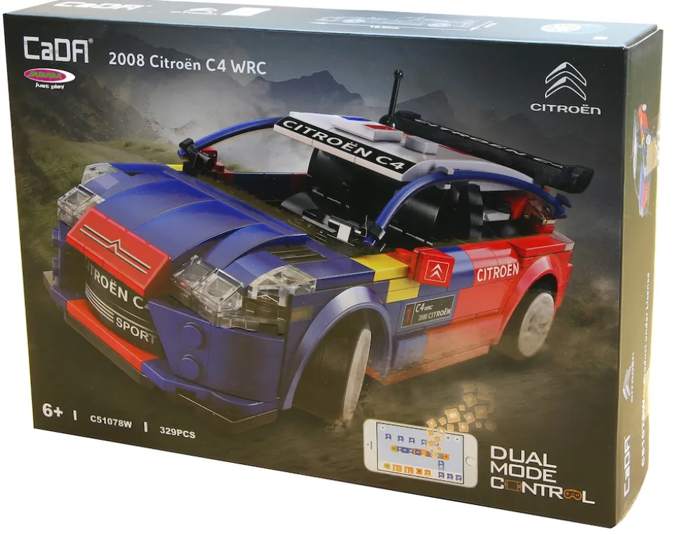 JAMARA CaDA 2008 Citroën C4 WRC 1:20 2,4GHz Bricks