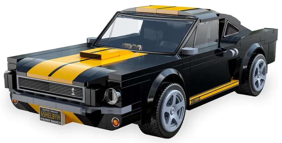JAMARA CaDA Shelby GT350 H 1:20 schwarz 2,4GHz Bricks