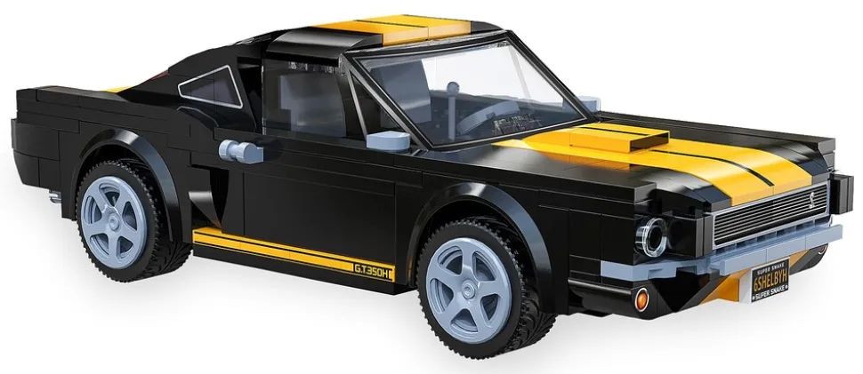 JAMARA CaDA Shelby GT350 H 1:20 schwarz 2,4GHz Bricks