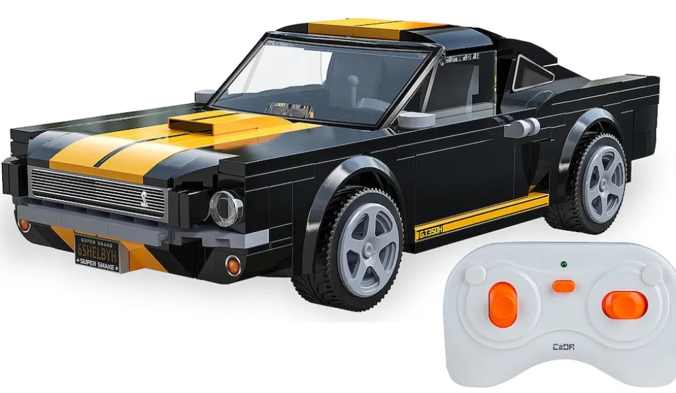 JAMARA CaDA Shelby GT350 H 1:20 schwarz 2,4GHz Bricks