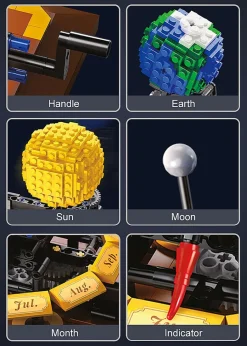 JAMARA CaDA Solar System Bricks