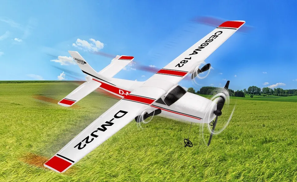 JAMARA Cessna 182 Flugzeug 2,4GHz Gyro 2CH