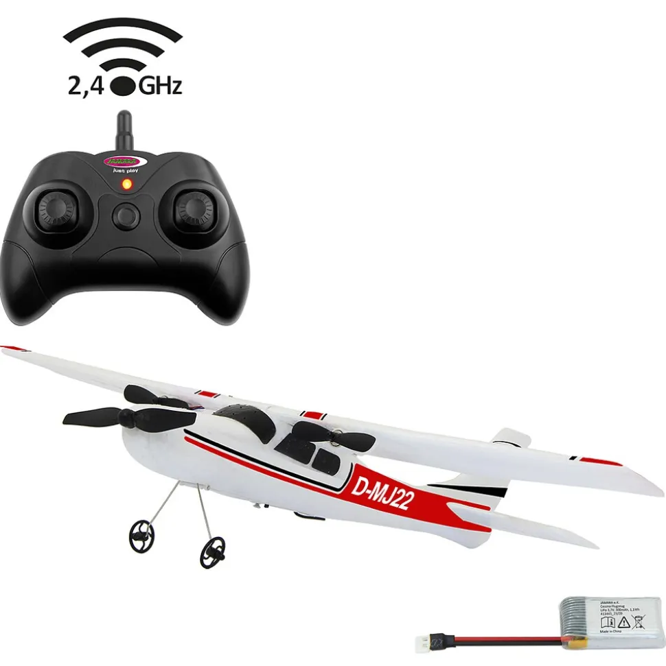 JAMARA Cessna 182 Flugzeug 2,4GHz Gyro 2CH