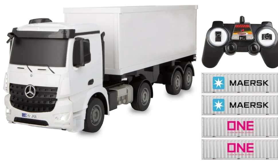 JAMARA Container LKW Mercedes-Benz Arocs 1:26 2,4GHz