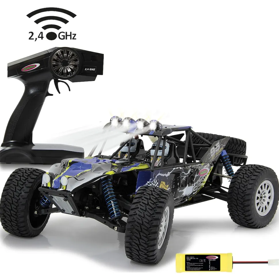 JAMARA-53290-Dakar Desertbuggy 4WD 1:10 NiMh 2,4GHz mit LED