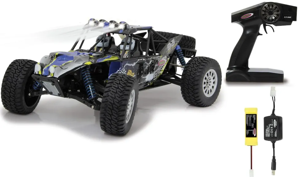 JAMARA-53290-Dakar Desertbuggy 4WD 1:10 NiMh 2,4GHz mit LED