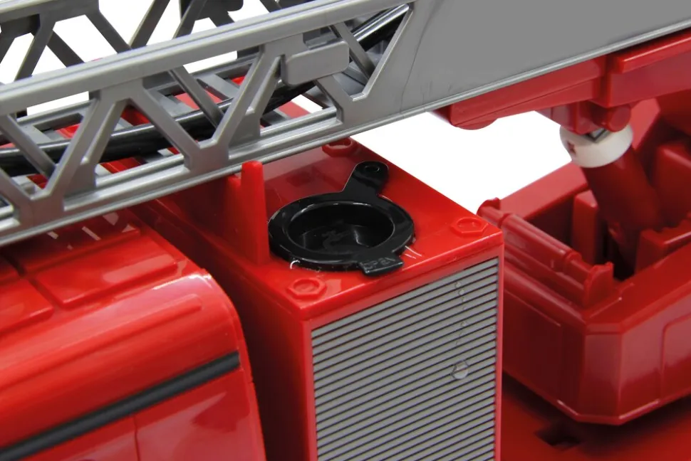 JAMARA Feuerwehr Drehleiter Mercedes-Benz Antos 1:20 2,4GHz mit Spritzfunktion