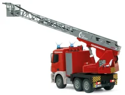JAMARA Feuerwehr Drehleiter Mercedes-Benz Antos 1:20 2,4GHz mit Spritzfunktion