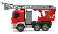 JAMARA Feuerwehr Drehleiter Mercedes-Benz Antos 1:20 2,4GHz mit Spritzfunktion