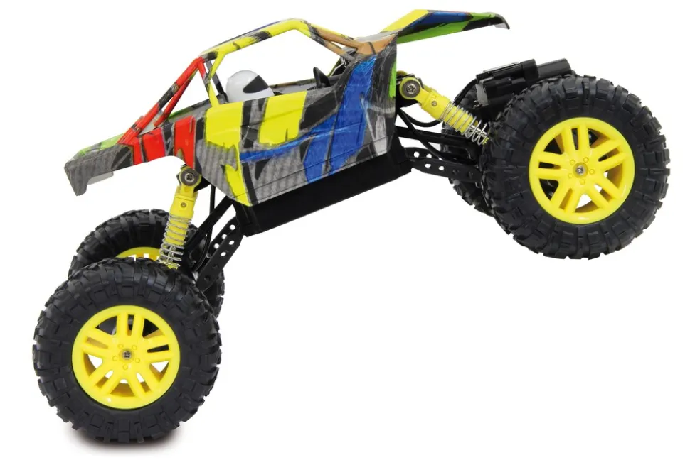 JAMARA Hillriser Crawler 4WD 1:18 gelb 2,4GHz