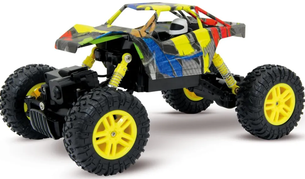 JAMARA Hillriser Crawler 4WD 1:18 gelb 2,4GHz