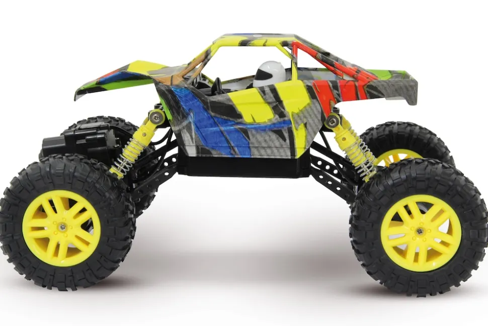 JAMARA Hillriser Crawler 4WD 1:18 gelb 2,4GHz