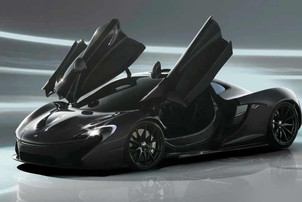 JAMARA McLaren P1 1:14 schwarz 2,4GHz Tür manuell