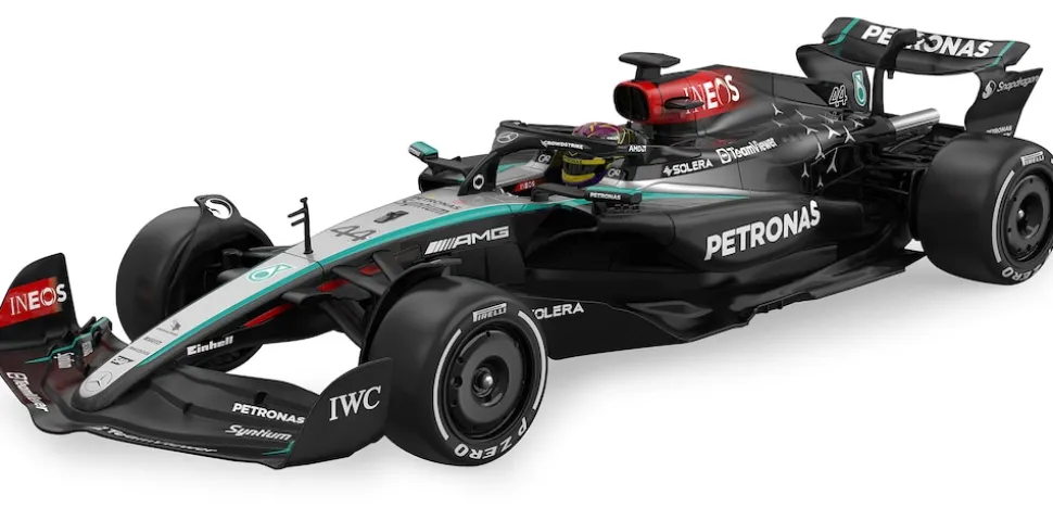 JAMARA Mercedes-AMG F1 W15 E Performance 1:12 schwarz 2,4GHz