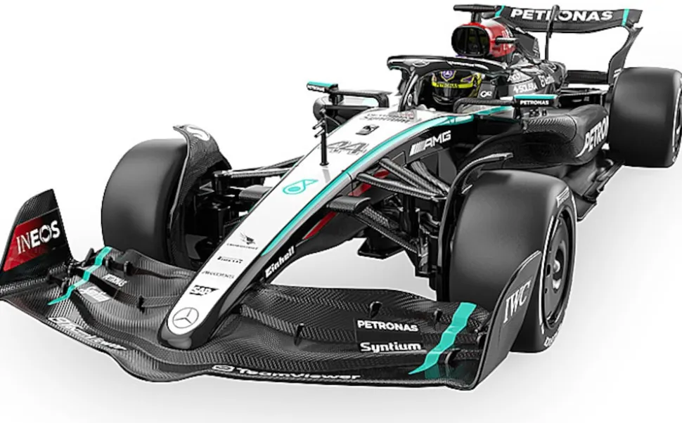 JAMARA Mercedes-AMG F1 W15 E Performance 1:12 schwarz 2,4GHz