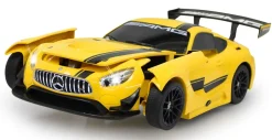 JAMARA Mercedes-AMG GT3 1:14 gelb 2,4GHz transformable