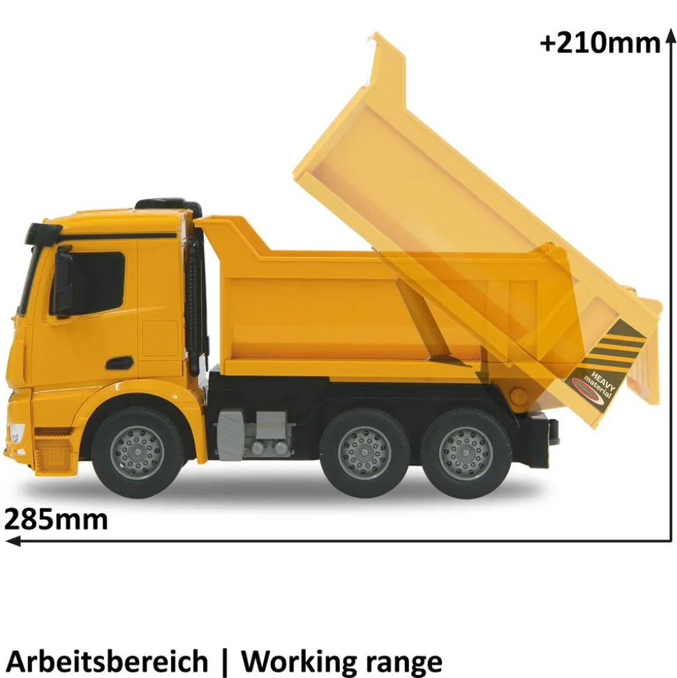 JAMARA Muldenkipper Mercedes-Benz Arocs 1:26 2,4GHz