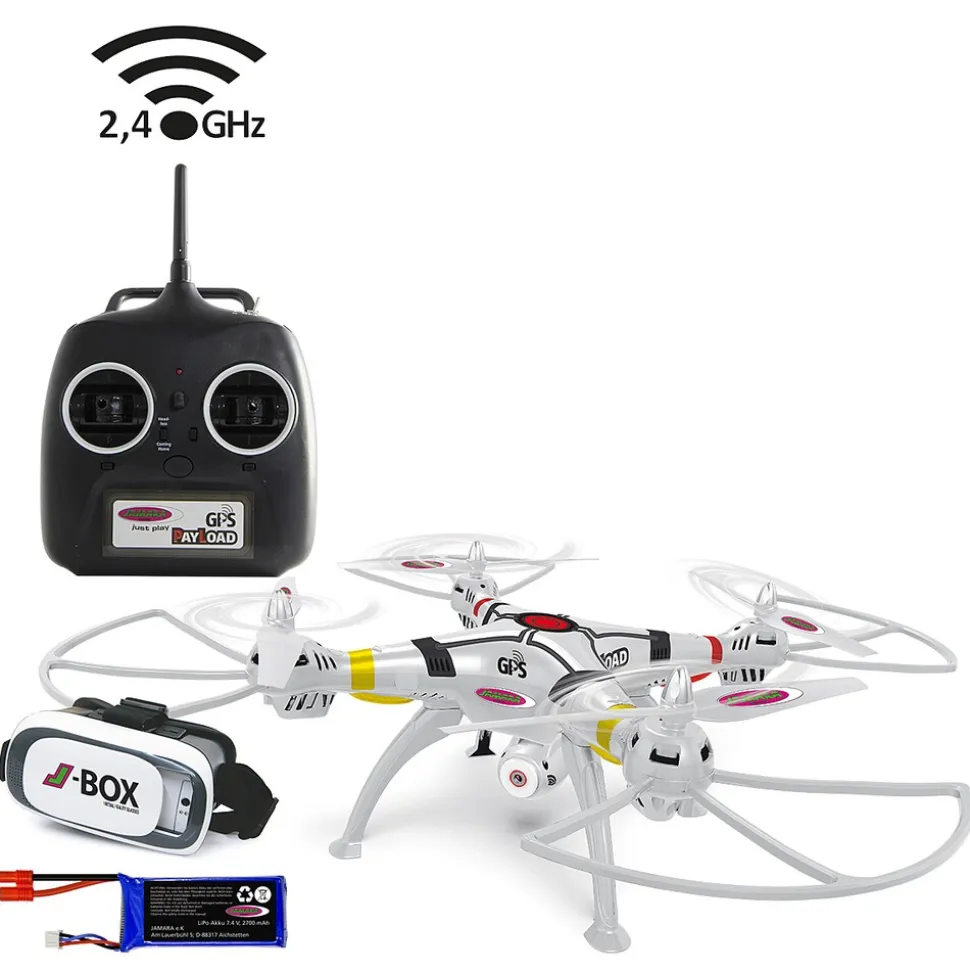 JAMARA Payload GPS VR Drone Altitude HD FPV Wifi Coming Home