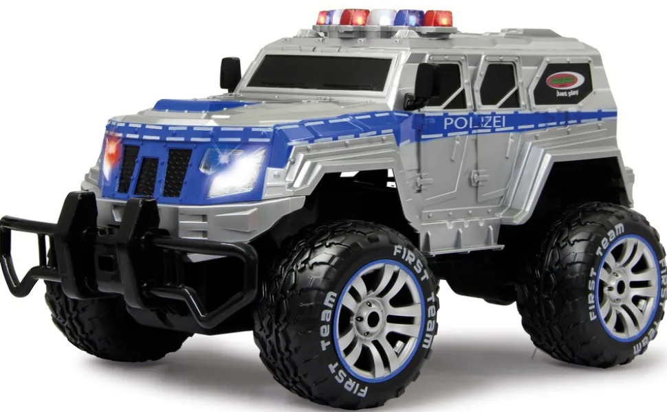 JAMARA Polizei Panzerwagen Monstertruck 1:12 27MHz LED inkl. Akku & Ladegerät