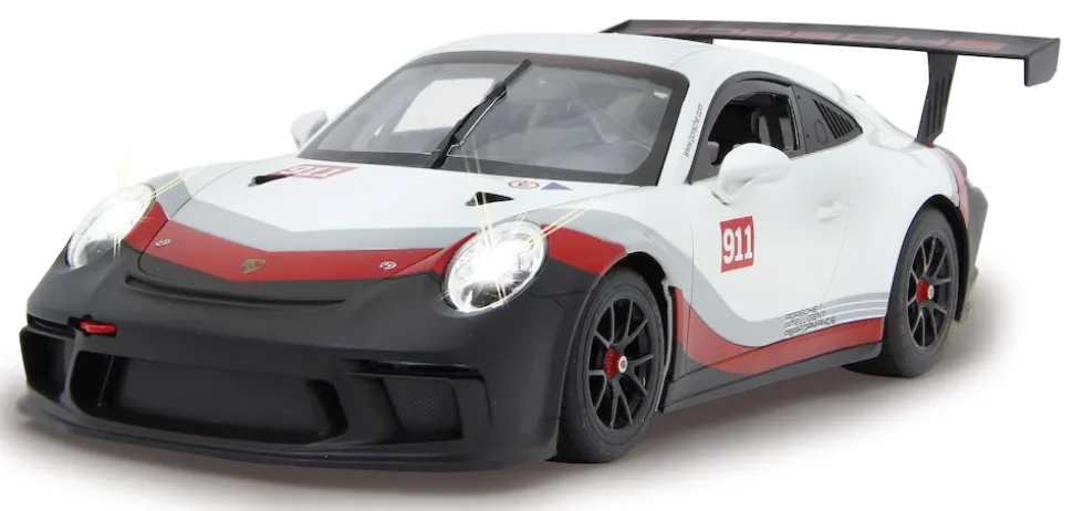 JAMARA Porsche 911 GT3 Cup 1:14 weiss 2,4GHz
