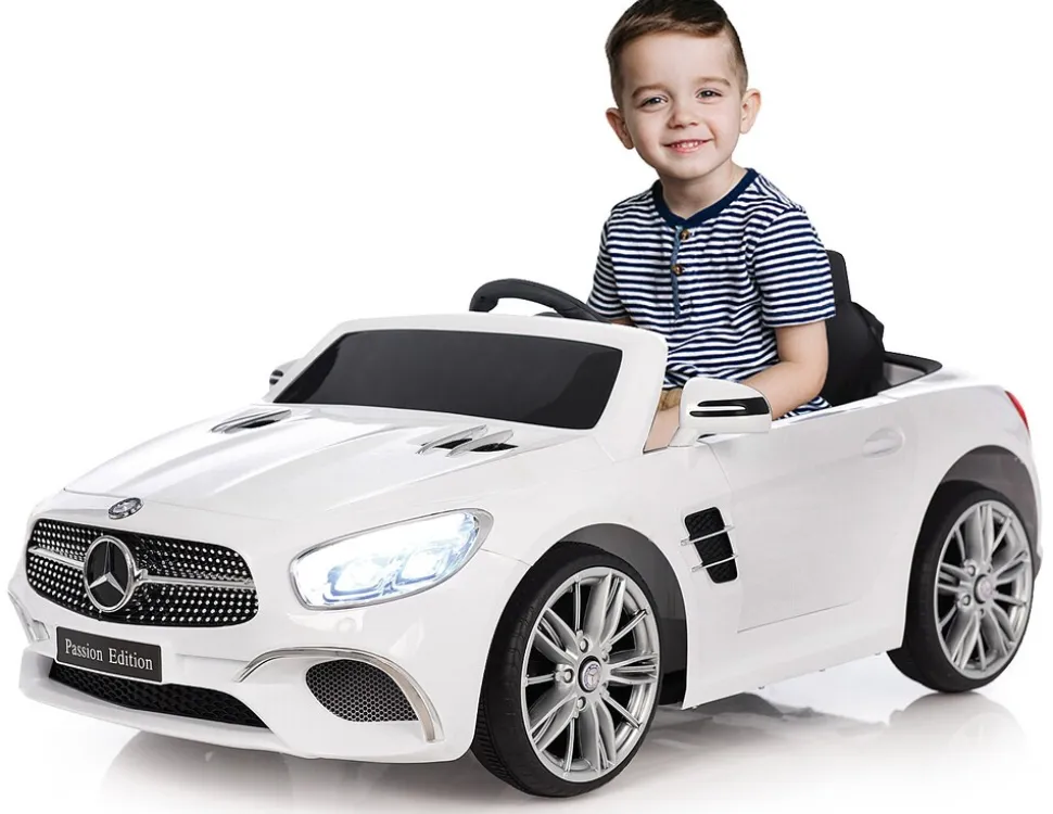 JAMARA Ride-on Mercedes-Benz SL 400 weiß 12V