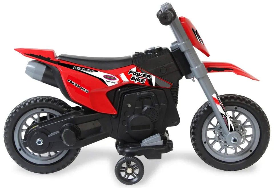 JAMARA Ride-on Motorrad Power Bike rot 6V