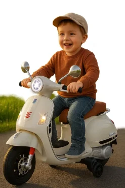 JAMARA Ride-on Vespa GTS 125 weiss Li-Power 12.6